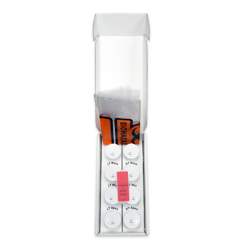 Prostate Collection Kit Standard 8 Vial